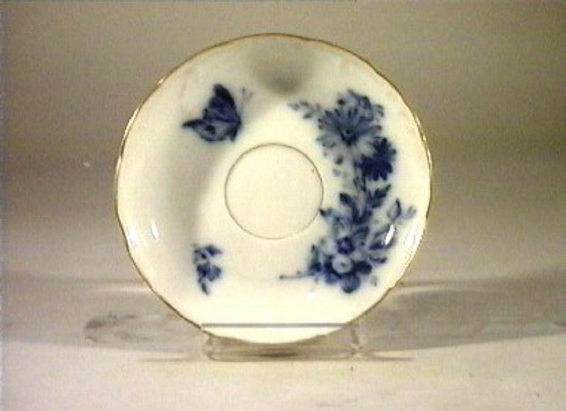 motivi decorativi vegetali e animali (piattino) - manifattura reale di Prussia (sec. XIX)