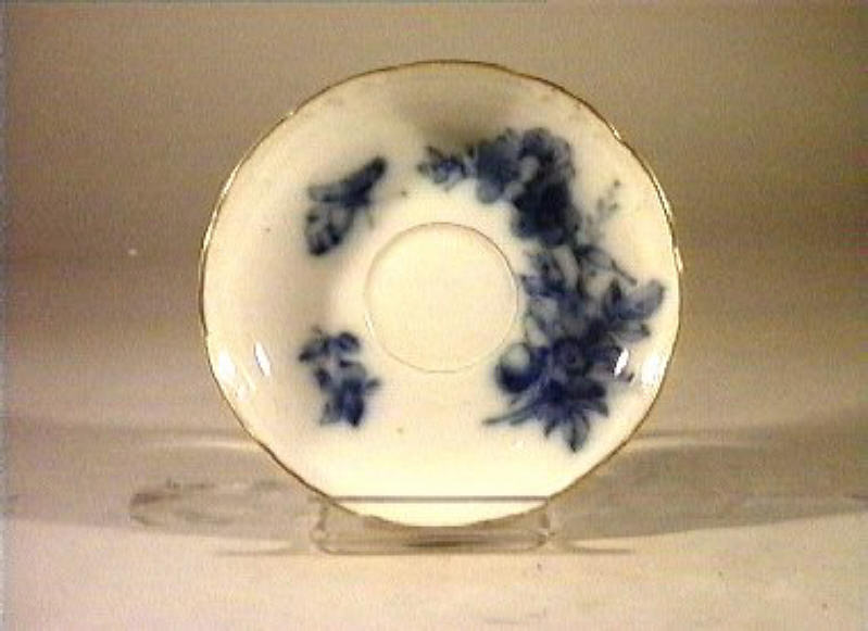 motivi decorativi vegetali e animali (piattino) - manifattura reale di Prussia (sec. XIX)