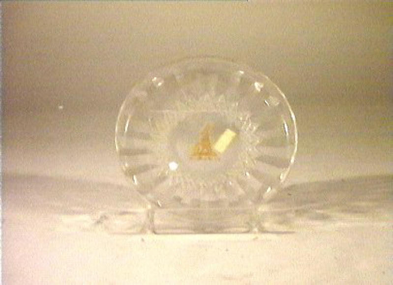 piattino - bottega italiana (sec. XIX)