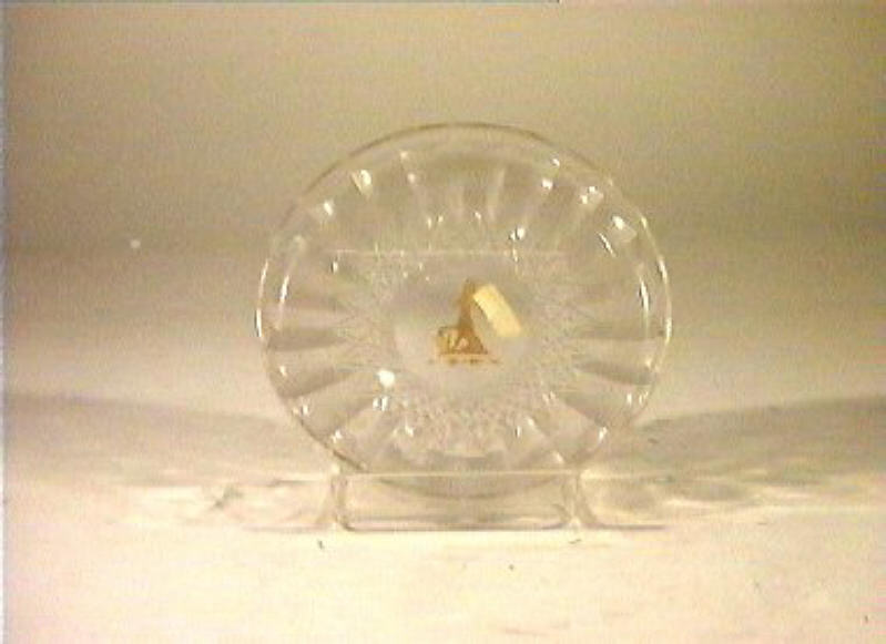 piattino - bottega italiana (sec. XIX)