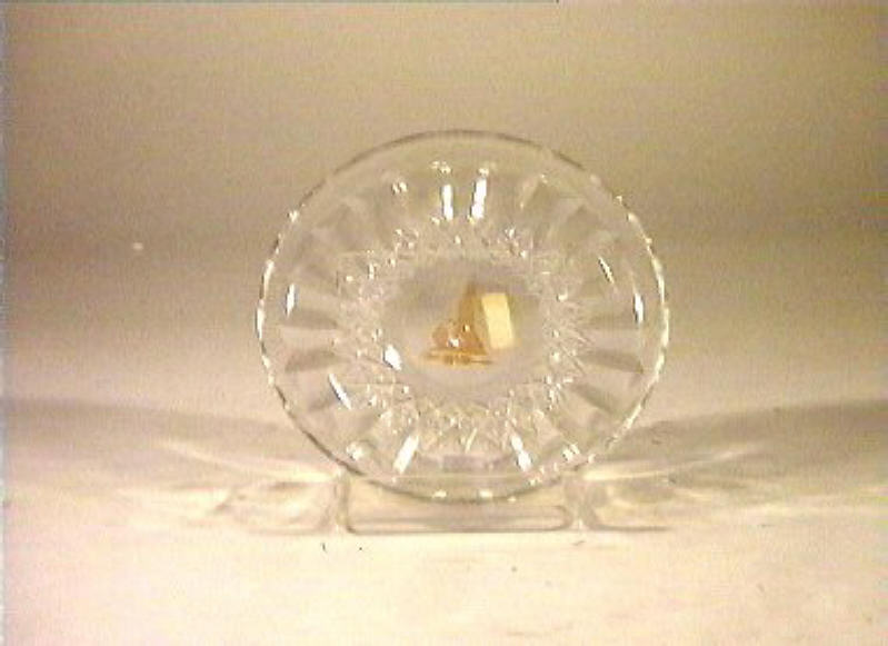 piattino - bottega italiana (sec. XIX)