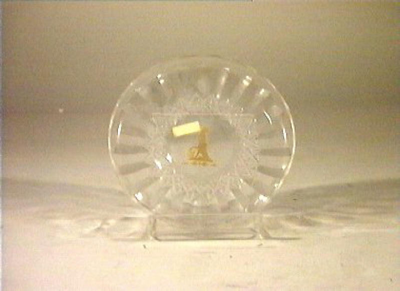 piattino - bottega italiana (sec. XIX)