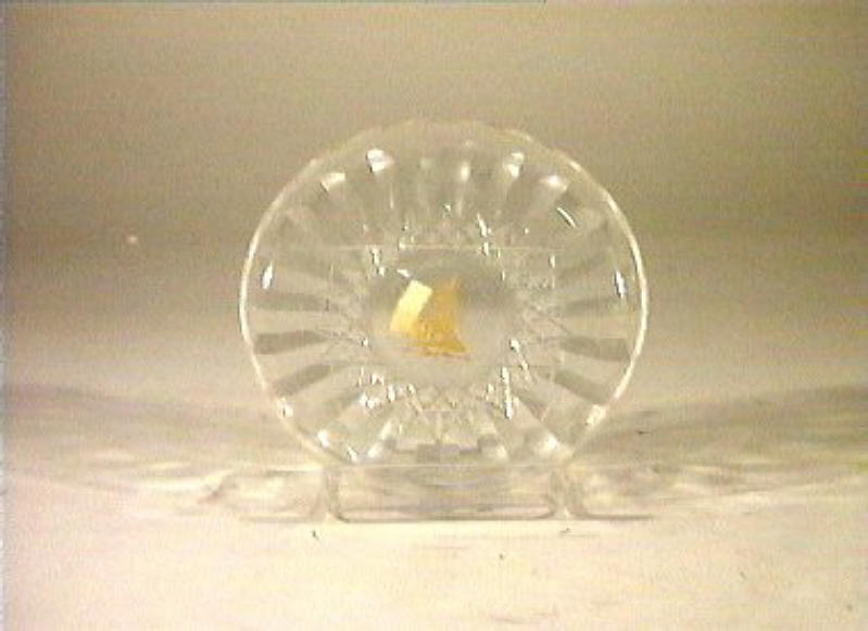 piattino - bottega italiana (sec. XIX)