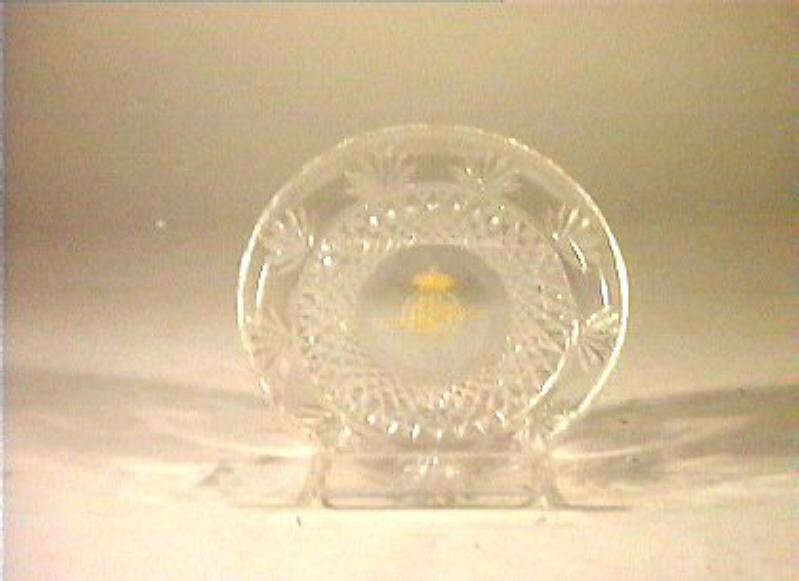 piattino - bottega italiana (sec. XIX)