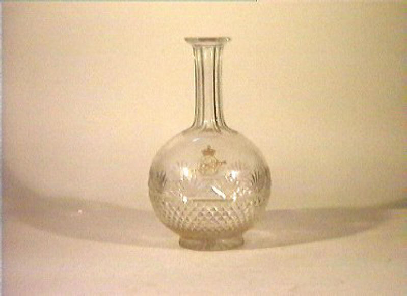 bottiglia - bottega italiana (sec. XIX)