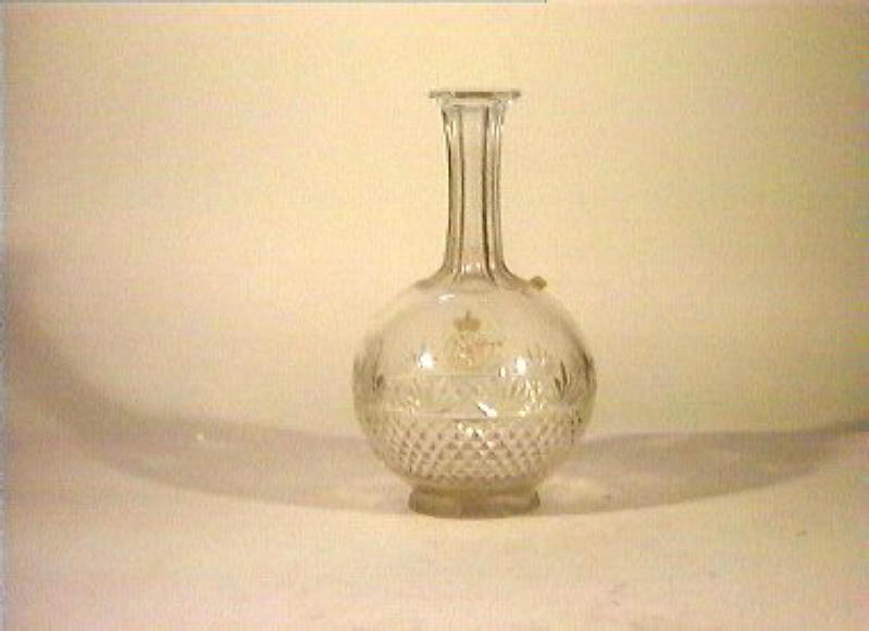 bottiglia - bottega italiana (sec. XIX)