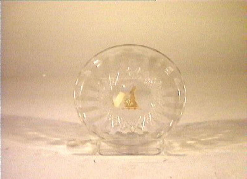 piattino - bottega italiana (sec. XIX)