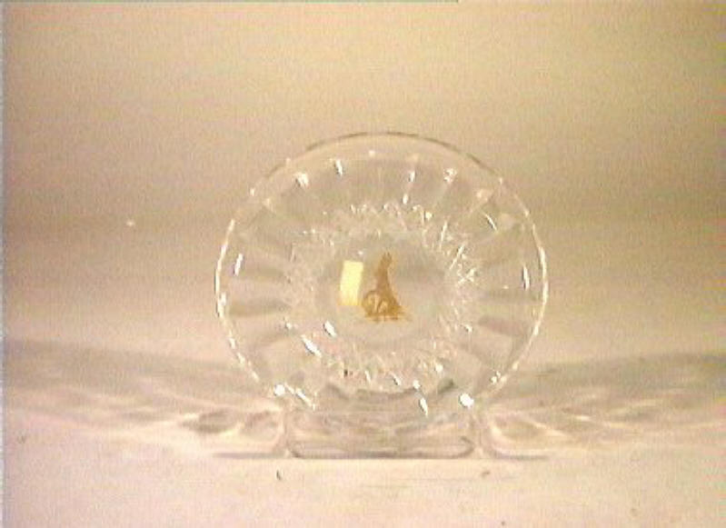 piattino - bottega italiana (sec. XIX)