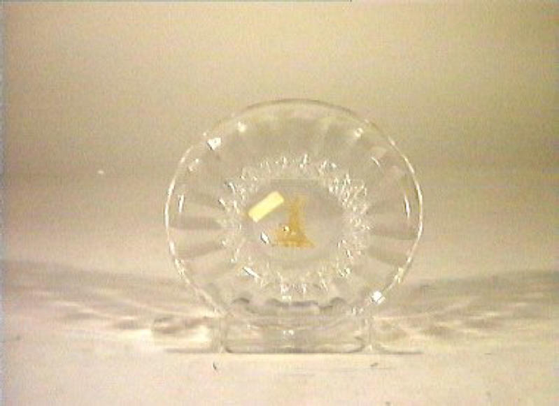 piattino - bottega italiana (sec. XIX)