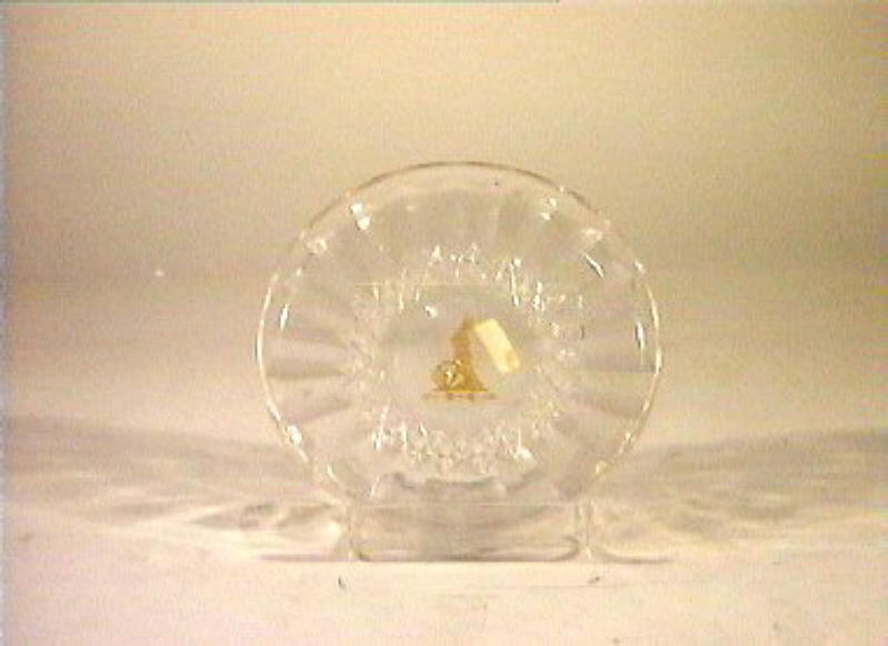 piattino - bottega italiana (sec. XIX)