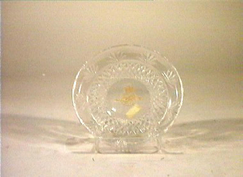 piattino - bottega italiana (sec. XIX)