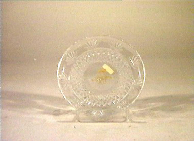 piattino - bottega italiana (sec. XIX)