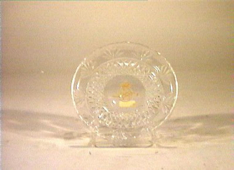 piattino - bottega italiana (sec. XIX)