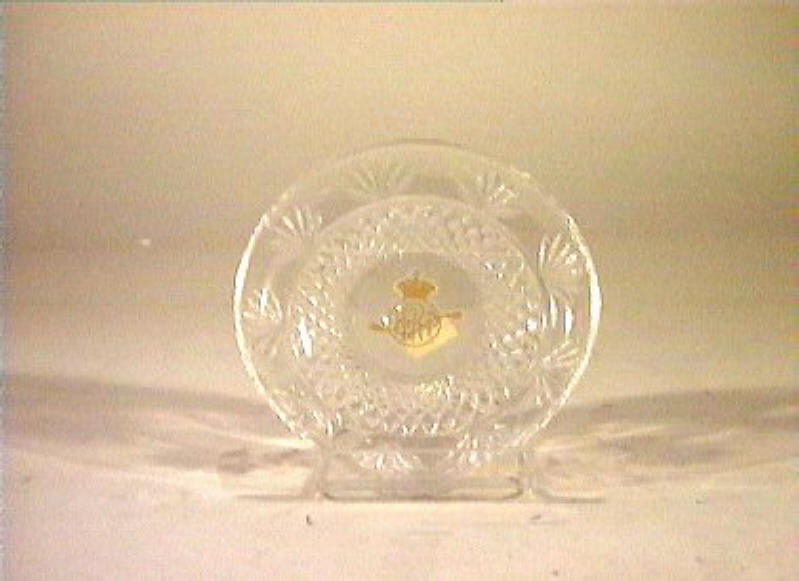 piattino - bottega italiana (sec. XIX)