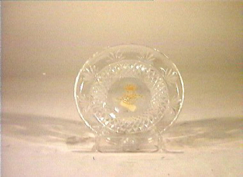 piattino - bottega italiana (sec. XIX)