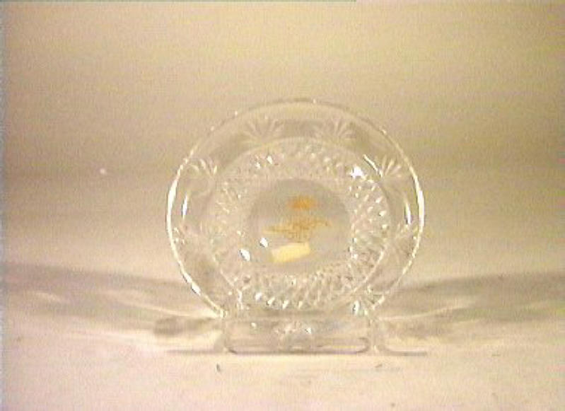 piattino - bottega italiana (sec. XIX)