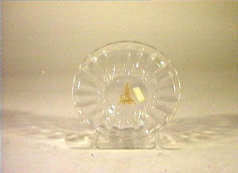 piattino - bottega italiana (sec. XIX)