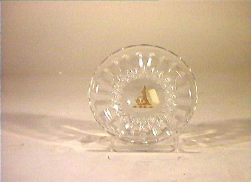 piattino - bottega italiana (sec. XIX)