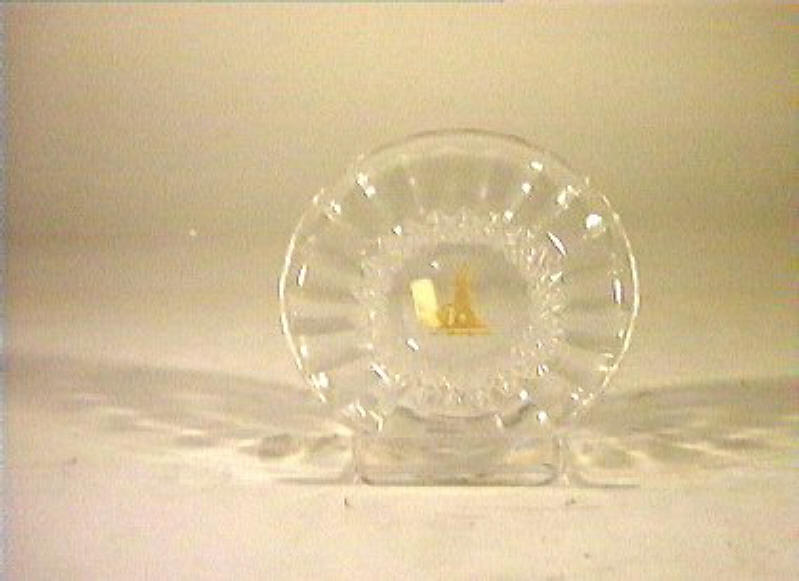 piattino - bottega italiana (sec. XIX)