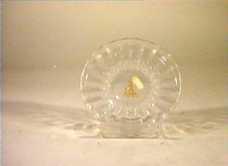 piattino - bottega italiana (sec. XIX)