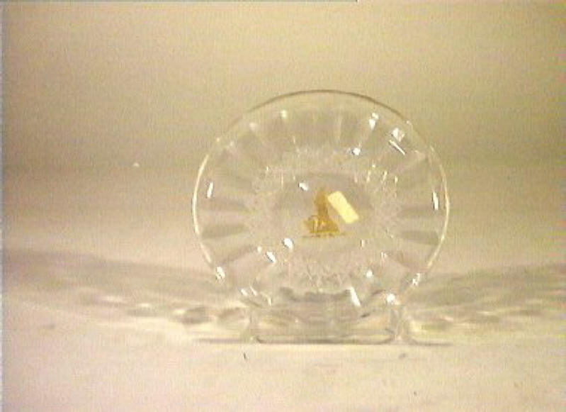 piattino - bottega italiana (sec. XIX)