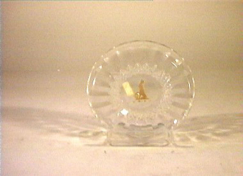 piattino - bottega italiana (sec. XIX)