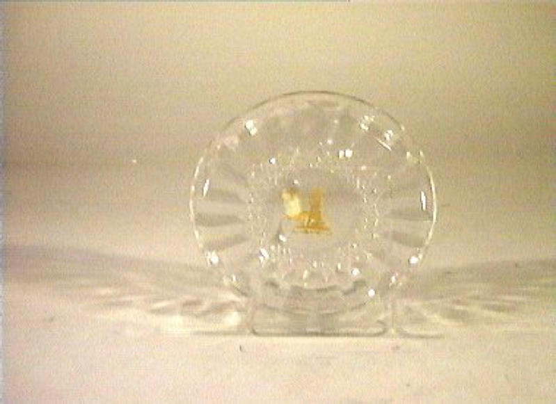 piattino - bottega italiana (sec. XIX)