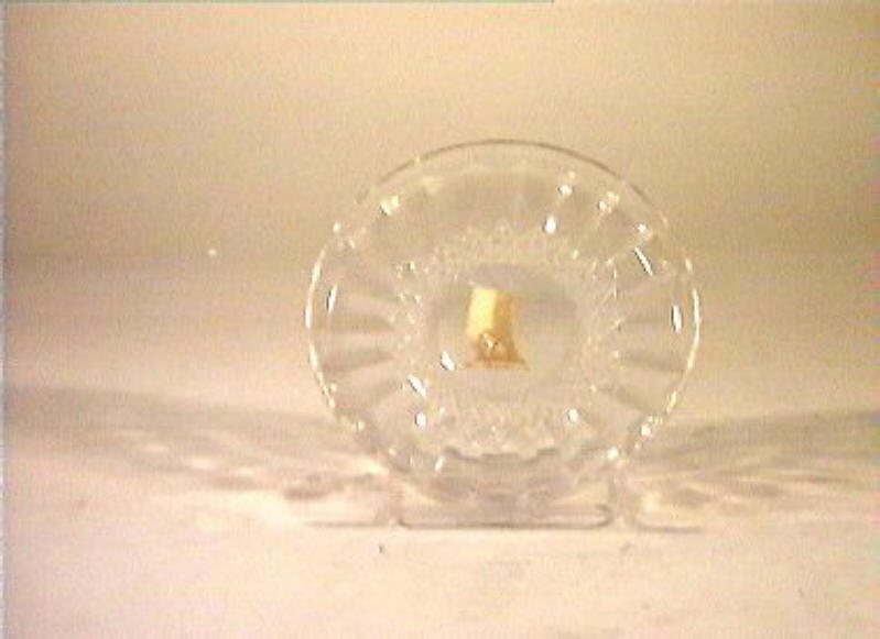 piattino - bottega italiana (sec. XIX)