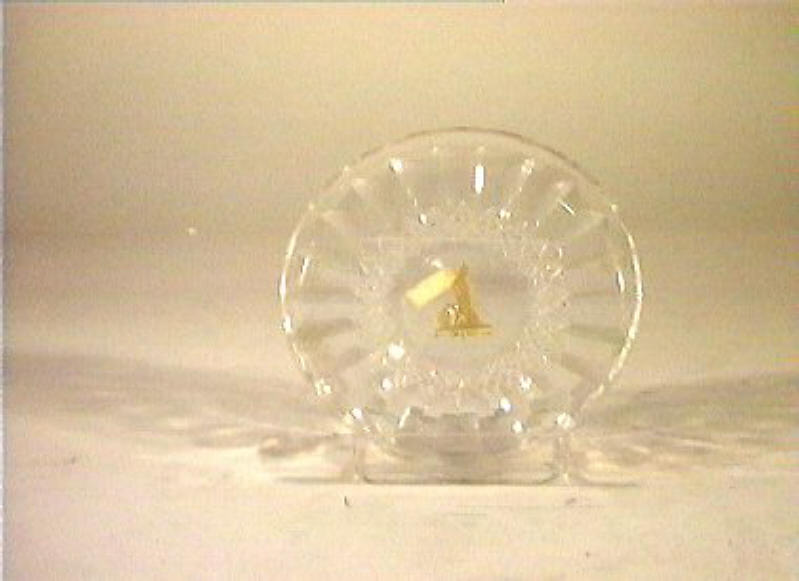 piattino - bottega italiana (sec. XIX)