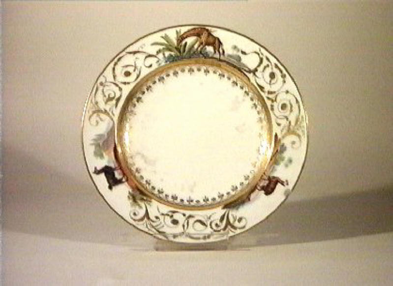 motivi decorativi (piatto) di Giovine Raffaele (sec. XIX)