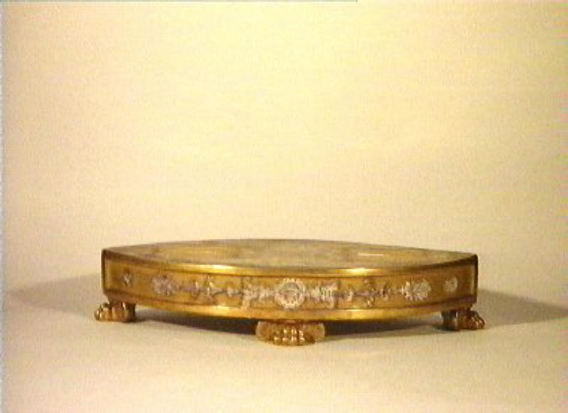 fruttiera, frammento - manifattura Poulard Prad (sec. XIX)
