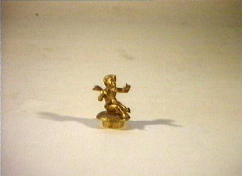 putto (coperchietto) - manifattura parigina (sec. XIX)