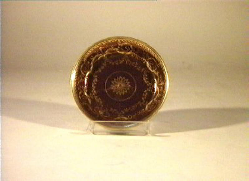 motivi decorativi (coperchio) - manifattura viennese (sec. XIX)