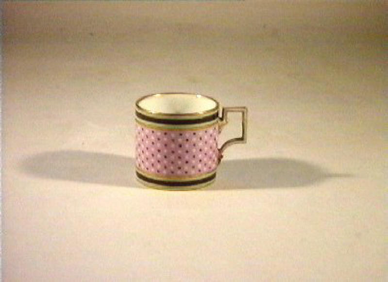 motivi decorativi (tazzina) - manifattura viennese (sec. XIX)