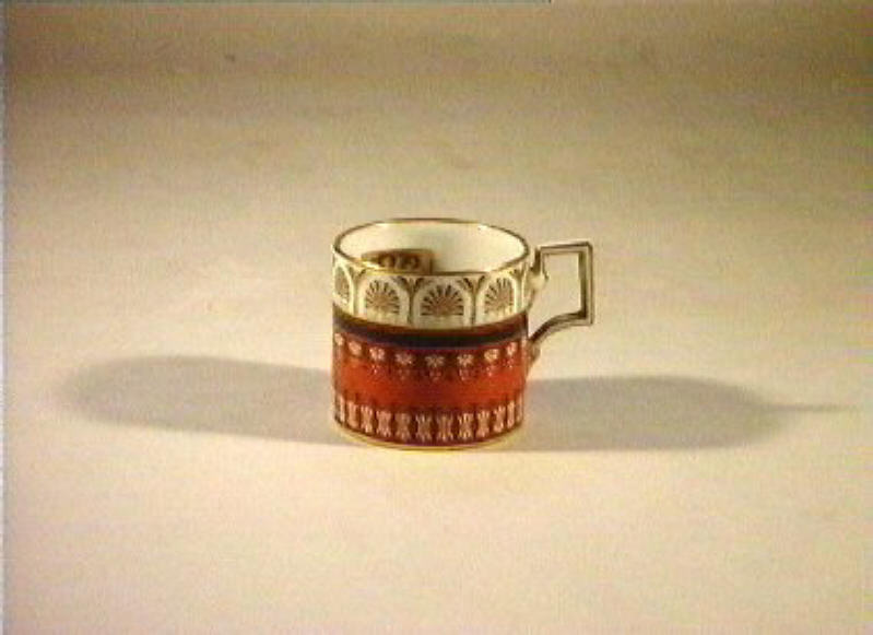 motivi decorativi (tazzina) - manifattura viennese (sec. XIX)