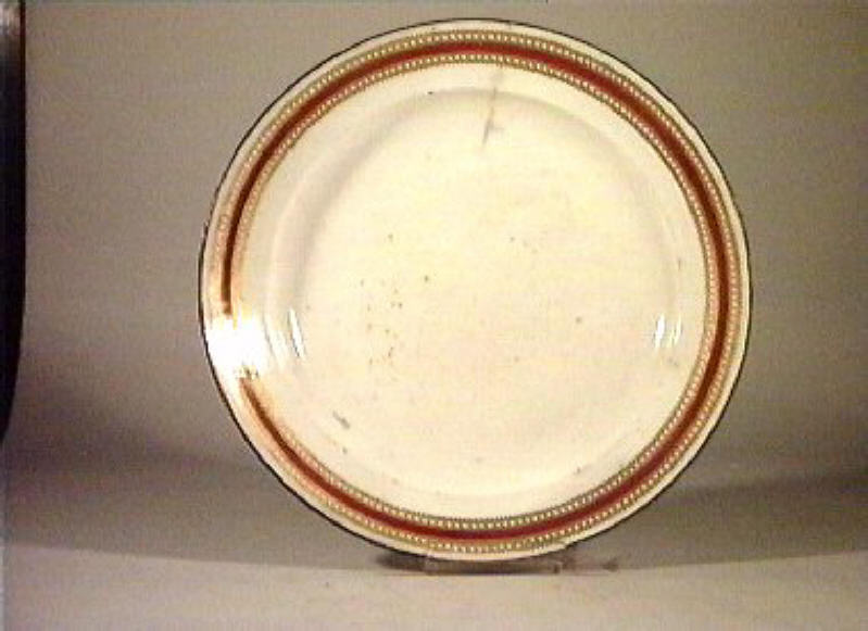 piatto da portata - manifattura Del Vecchio (sec. XIX)