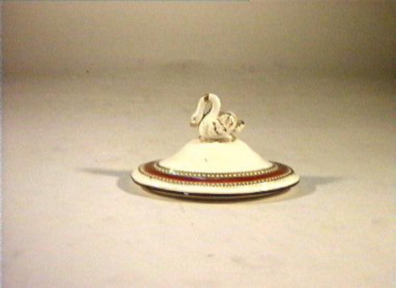 coperchio - manifattura Del Vecchio (sec. XIX)