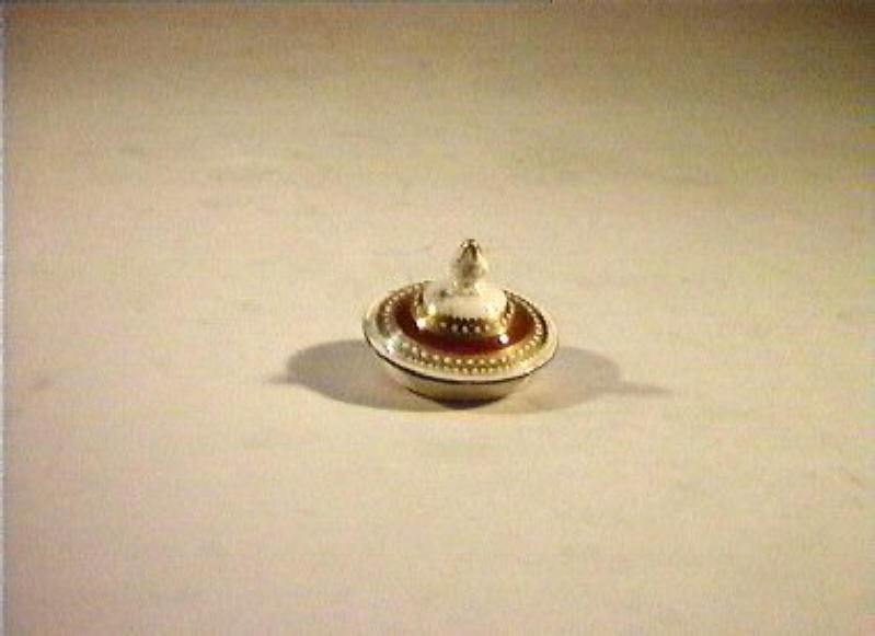 coperchietto - manifattura Del Vecchio (sec. XIX)