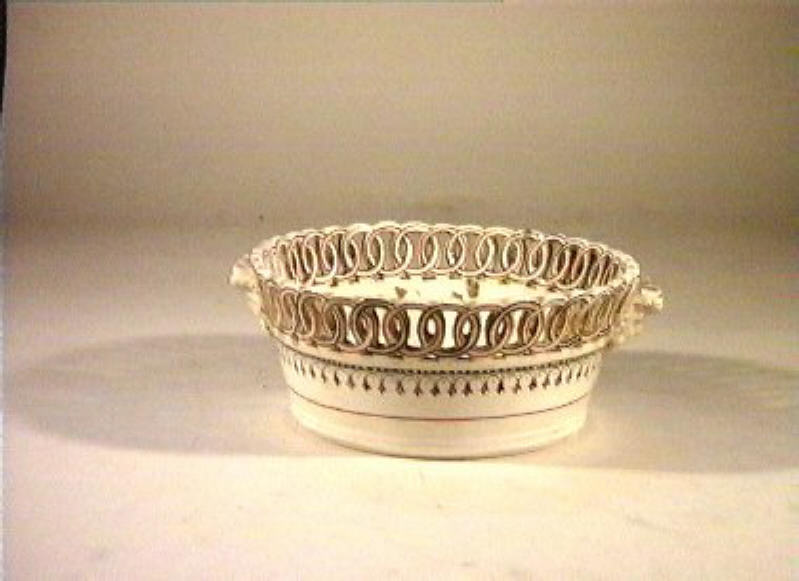 cestino - manifattura Del Vecchio (sec. XIX)