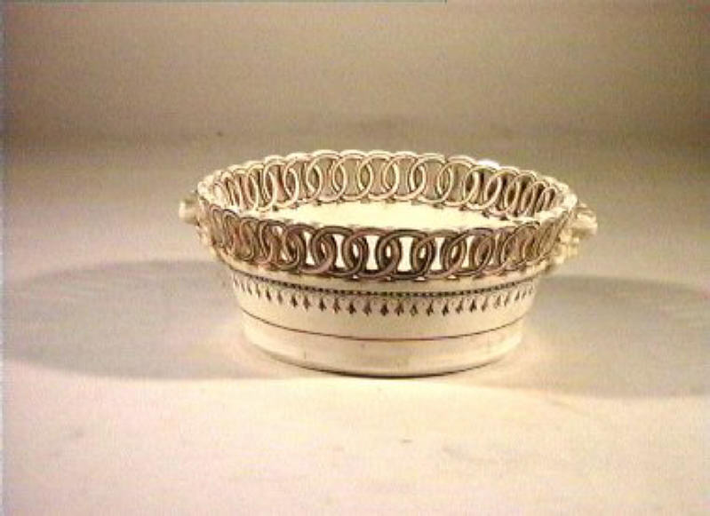 cestino - manifattura Del Vecchio (sec. XIX)