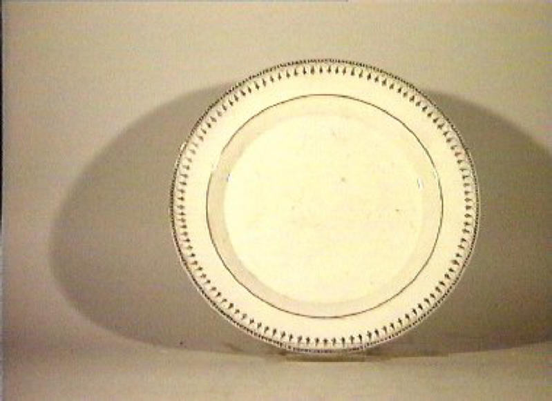 piatto da portata - manifattura Del Vecchio (sec. XIX)