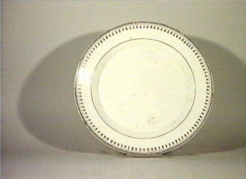 piatto da portata - manifattura Del Vecchio (sec. XIX)