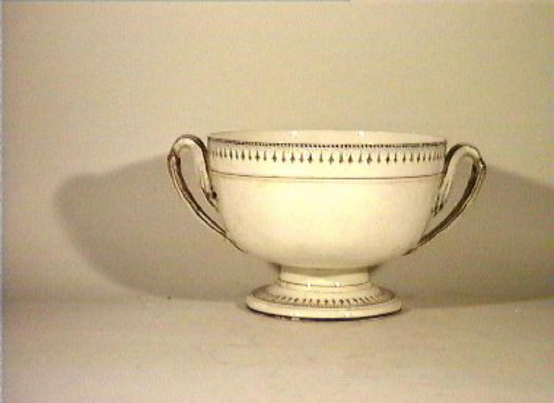 zuppiera - manifattura Del Vecchio (sec. XIX)