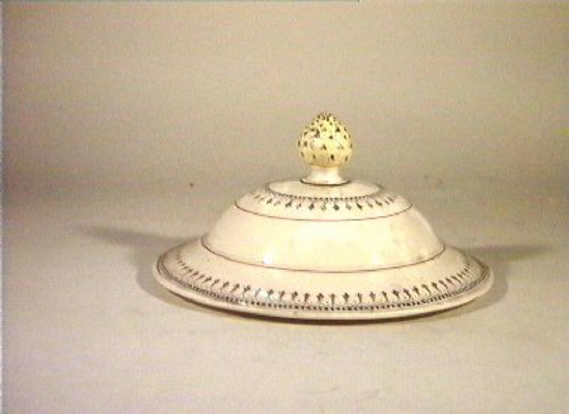 coperchio - manifattura Del Vecchio (sec. XIX)