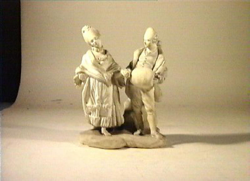 giovani amanti (statuetta) di Tagliolini Filippo (cerchia) (secc. XVIII/ XIX)