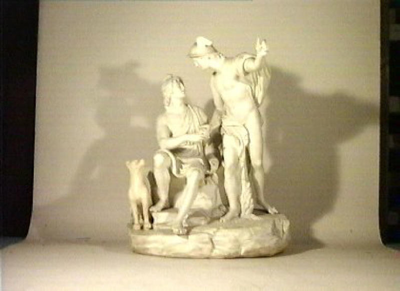 figura maschile (statuetta) di Tagliolini Filippo (cerchia) (secc. XVIII/ XIX)