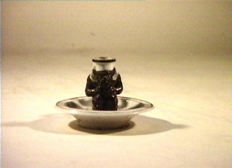 figura femminile (bugia) - manifattura napoletana (sec. XIX)