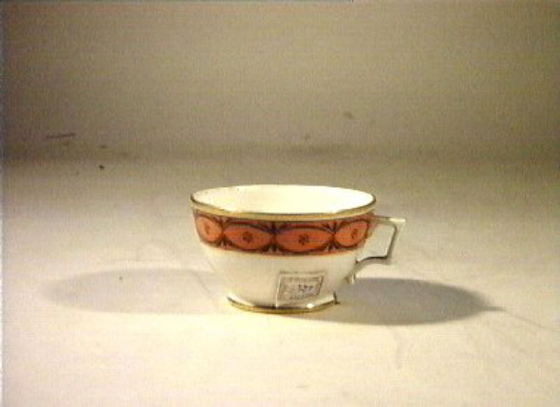 motivi decorativi floreali (tazza) - manifattura Poulard Prad (sec. XIX)