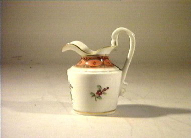 motivi decorativi floreali (lattiera) - manifattura Poulard Prad (sec. XIX)