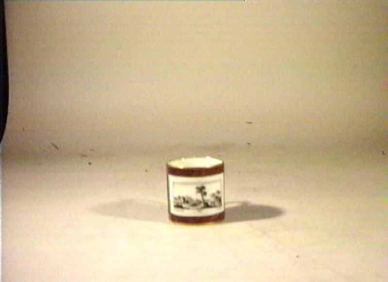 paesaggio con figure (tazza) - manifattura viennese (secc. XVIII/ XIX)